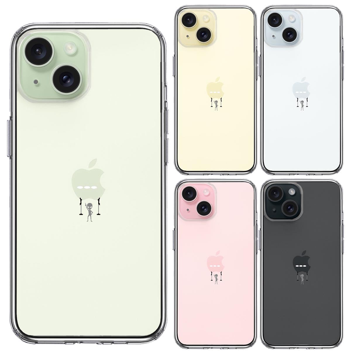Amazon.co.jp: 【CuVery】 iPhone15用 側面 TPU 背面 ポリカーボネイト